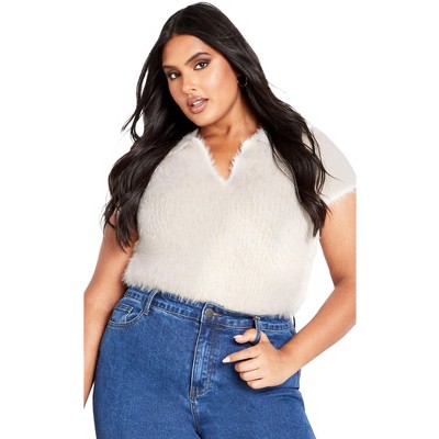 Avenue Cali Collar Sweater