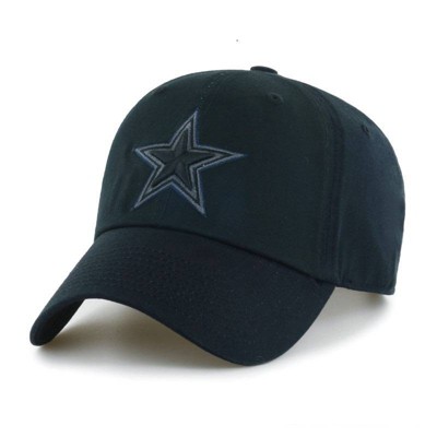 NFL Dallas Cowboys Adult Black Tonal Clean Up Hat