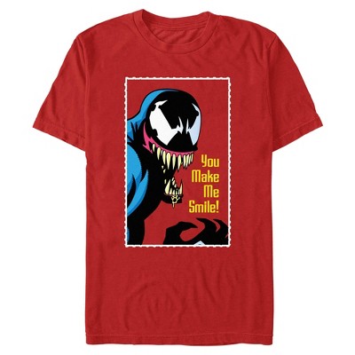 Men's Marvel: Venom Venom You Make Me Smile T-Shirt