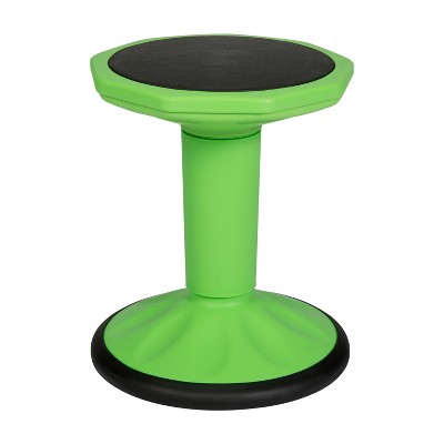 Flash Furniture Lucas Fixed Height Kids Flexible Active Stool for Classroom and Home with Non-Skid Bottom