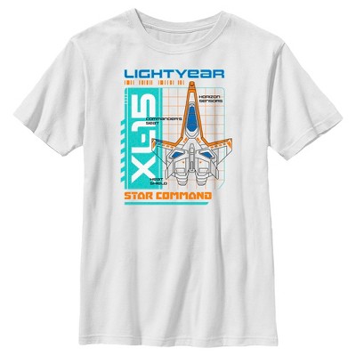 Boy's Lightyear XL-15 Spaceship Blueprints T-Shirt