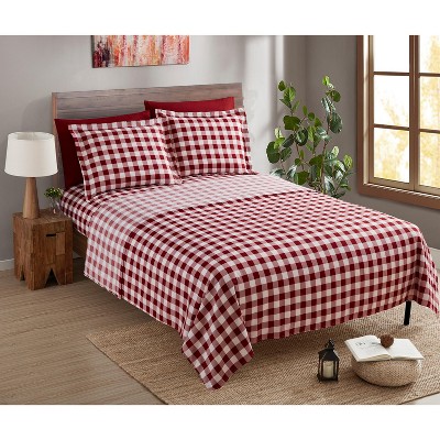 Nestl Printed Sheet Set, 6 Piece Soft Bed Sheets, Wrinkle, Fade, & Stain Resistant, Sheets