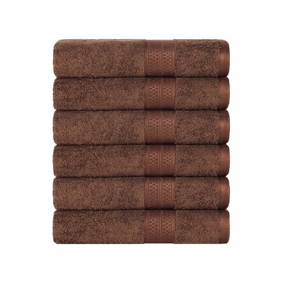 Rayon from Bamboo and Cotton Blend Cozy Plush Towel Set by Blue Nile Mills