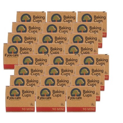 If You Care Baking Cups Mini Cup - Case of 24/90 ct
