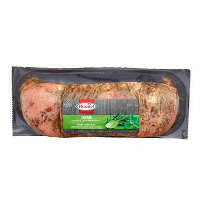 Hormel Herb Dry Seasoned Pork Loin Filet - 24oz