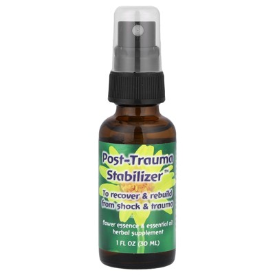 Flower Essence Services Post-Trauma Stabilizer™, Flower Essence & Essential Oil, 1 fl oz (30 ml)