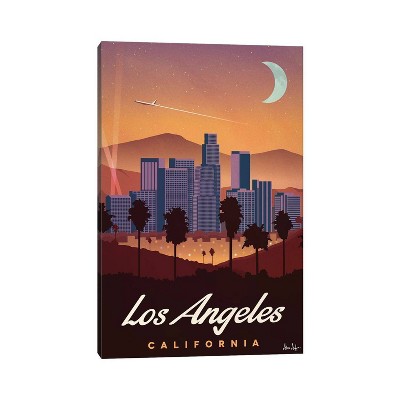 Los Angeles by IdeaStorm Studios Unframed Wall Canvas - iCanvas