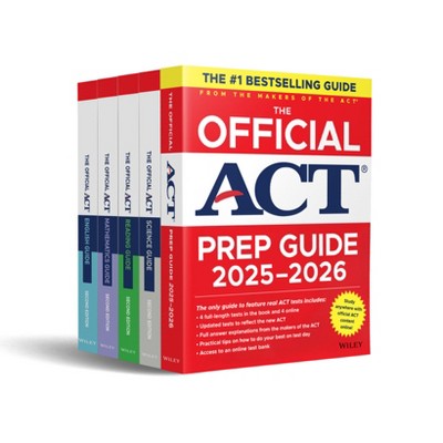 The Official ACT Prep & Subject Guides 2025-2026 Complete Set - (Paperback)