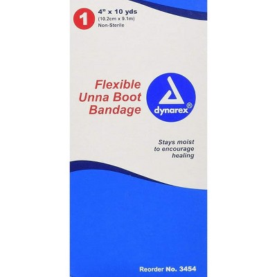 Dynarex Flexible Unna Boot Bandage With Zinc 3" x 10 Yds