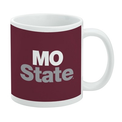 Missouri State University Primary Logo Ceramic Coffee Mug Novelty Gift Mugs for Coffee Tea and Hot Drinks 11oz White