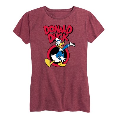 Women's - Disney - Donald Duck Short Sleeve Graphic T-Shirt