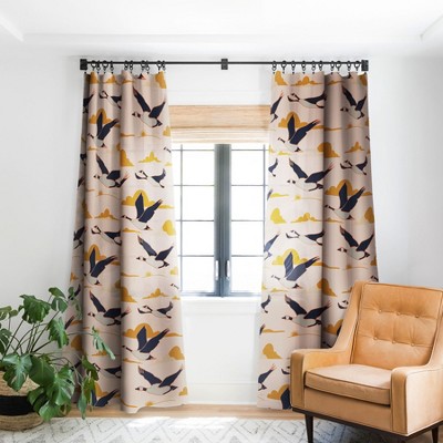 1pc Blackout Window Curtain Panel - Deny Designs