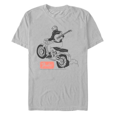 Men's Fender Motorcycle Cartoon T-Shirt