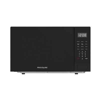 Frigidaire 900W 0.9CF Countertop Microwave Oven Black: 1-Year Warranty, 6 Programs, 10 Speeds, ETL Listed, 28 lbs