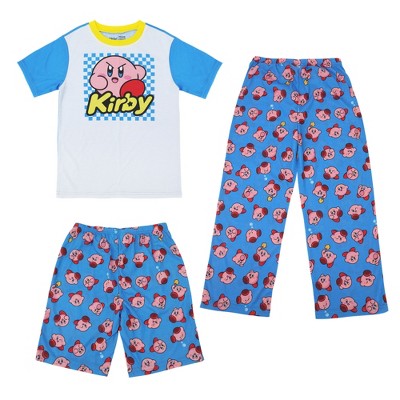 Kirby Boys' Pajama 3 pc Pajama Set