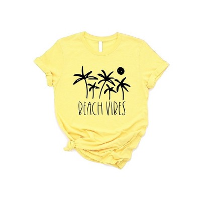 Simply Sage Market Women's Beach Vibes Trees Short Sleeve Graphic Tee