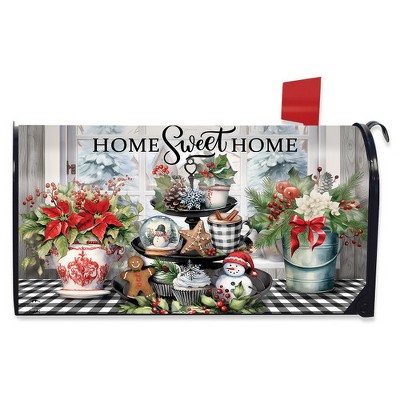 Briarwood Lane Winter Christmas Mailbox Cover  - Standard Size - Winter Memories For Christmas Mailbox Cover
