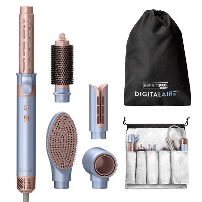 InfinitiPRO by Conair DigitalAIRE Plus Straightener and Bag Multipurpose Hair Styling Tools - 1"-1.25"