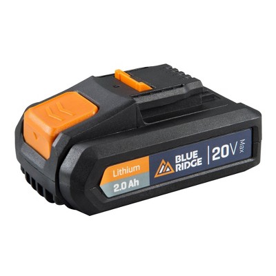 Blue Ridge Tools 20V Replacement Battery: 2Ah Power Tool Battery, Compatible with Blue Ridge Charger & Drill