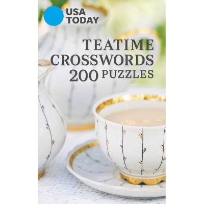 USA Today Teatime Crosswords - (USA Today Puzzles) by  Usa Today (Paperback)
