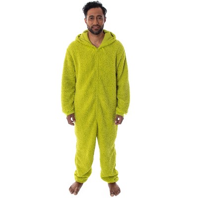 Seven Times Six Dr. Seuss GRINCH Matching Family Costume Pajama Union Suit Green