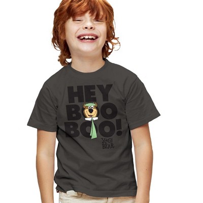 Boys' Short Sleeve Yogi Bear Hey Boo Boo T-Shirt