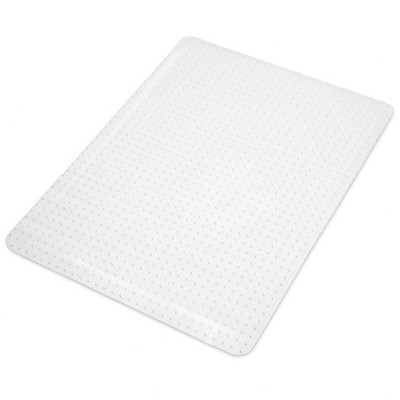 WorkOnIt Office Desk Chair Floor Mat, Clear