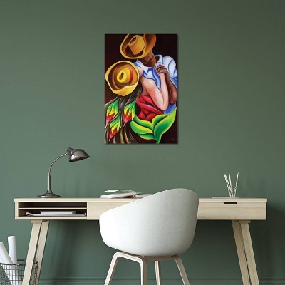 iCanvas Dancing by Dixie Miguez Canvas Print Wall Art