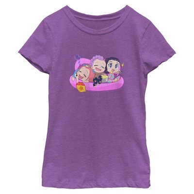 Girls KPop Demon Hunters Movie Night Group T Shirt