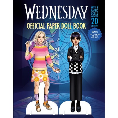 Wednesday: Official Paper Doll Book - by  Random House (Paperback)