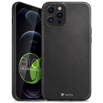 Vena ECO Slim For Apple iPhone 12 Pro Max Case, Drop Proof and Eco-Friendly Slim Protective Case Cover, Black