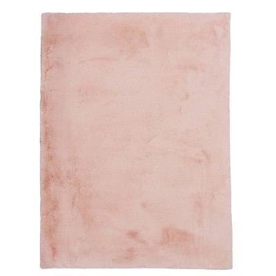 Amami Faux Rabbit Rug - Linon