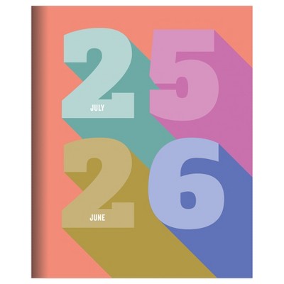 TF Publishing July 2025 - June 2026 Big Bold Medium Monthly Planner