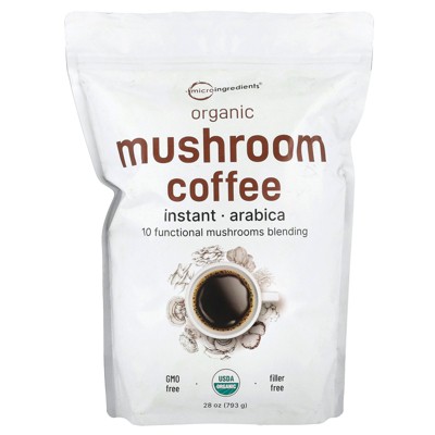 Micro Ingredients Organic Instant Mushroom Coffee, 28 oz (793 g)