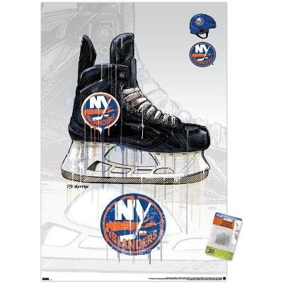 Trends International NHL New York Islanders - Drip Skate 21 Unframed Wall Poster Prints