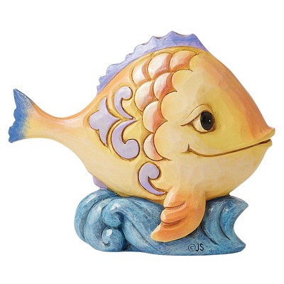Jim Shore 3.5 Inch Fish Mini , Heartwood Creek (1PC)