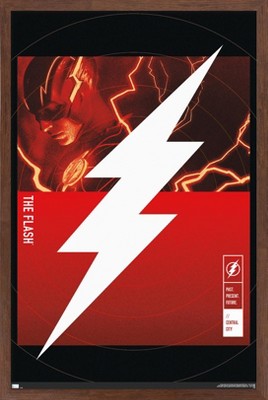 Trends International DC Comics Movie The Flash - Colorway Framed Wall Poster Prints