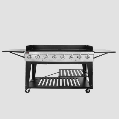 Royal Gourmet 8-Burner Large Event 104000 BTU Gas Grill Black