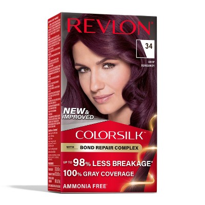 Revlon ColorSilk Permanent Hair Color with Bond Repair Complex - Reds/Auburns