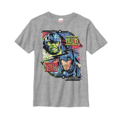 Boy's Marvel Thor: Ragnarok Hulk Cartoon T-Shirt