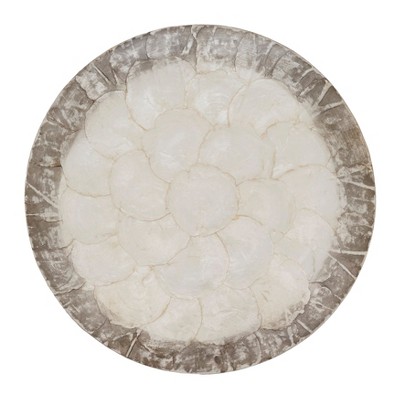 Saro Lifestyle Capiz Glow Placemat (Set of 4)