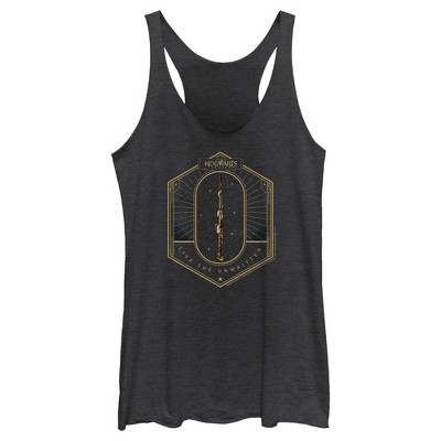Women's Hogwarts Legacy Live the Unwritten Racerback Tank Top