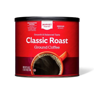 Classic Roast Medium Roast Ground Coffee - Market Pantry™