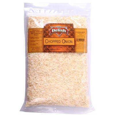 Gourmet Chopped Onion by It's Delish, All Natural Dehydrated Onions Flakes, Certified Kosher