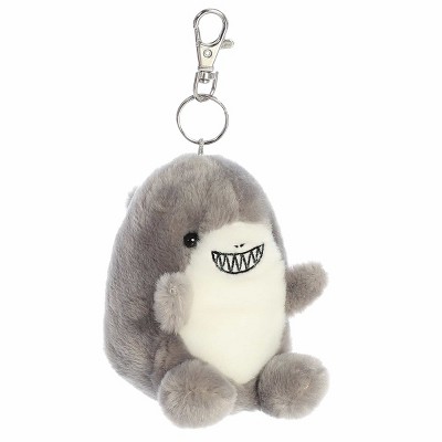 Aurora Mini Chomps Shark Palm Pals Adorable Clip-On Gray 4"