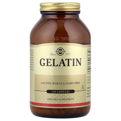 Solgar Gelatin, 250 Capsules (560 mg per Capsule)