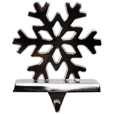 Northlight Snowflake Metal Christmas Stocking Holder - 5"