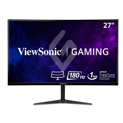 Refurbished: ViewSonic AMD FreeSync Premium 1080p 1ms Gaming VX2718-PC-MHD 27" FHD  Monitor  - Manufacturer Refurbished
