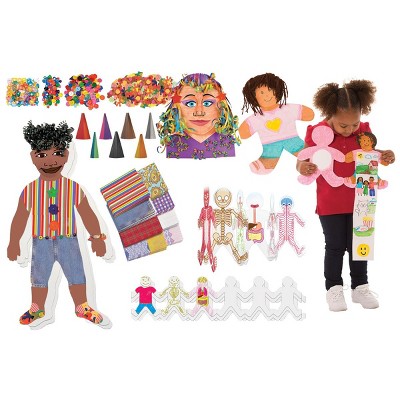 Kaplan Early Learning Company All About Me - Creative Open Ended Arts Kit