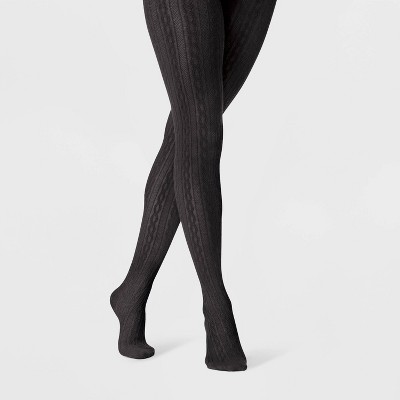 Women's Cable Sweater Tights - A New Day™